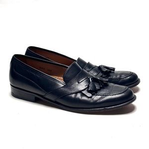 Massimo Emporio Leather Tassel Loafers Sz 9